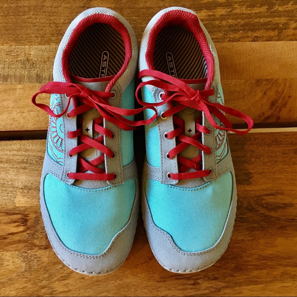 Astral Women’s Hemp Tinker Shoe - Turquoise / Gray